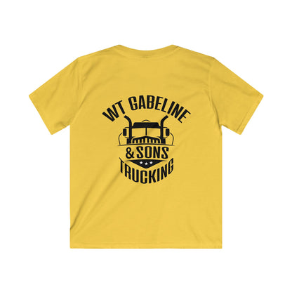 WT Gabeline Trucking YOUTH Tee |Gildan Softstyle
