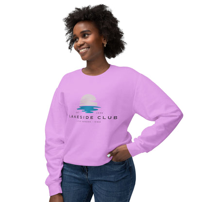 Lakeside Club Unisex Lightweight Crewneck Sweatshirt