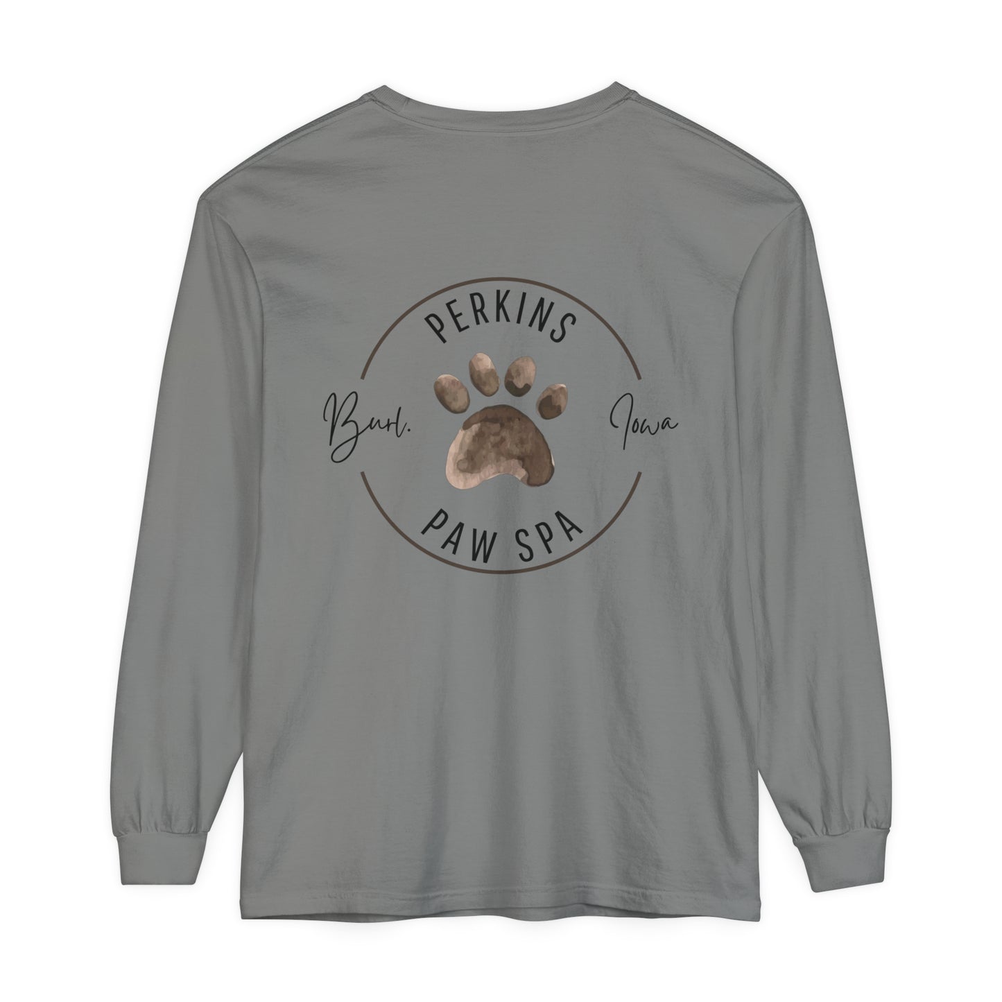 Perkins Paw Spa Long Sleeve Front/Back (2)
