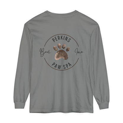 Perkins Paw Spa Long Sleeve Front/Back (2)