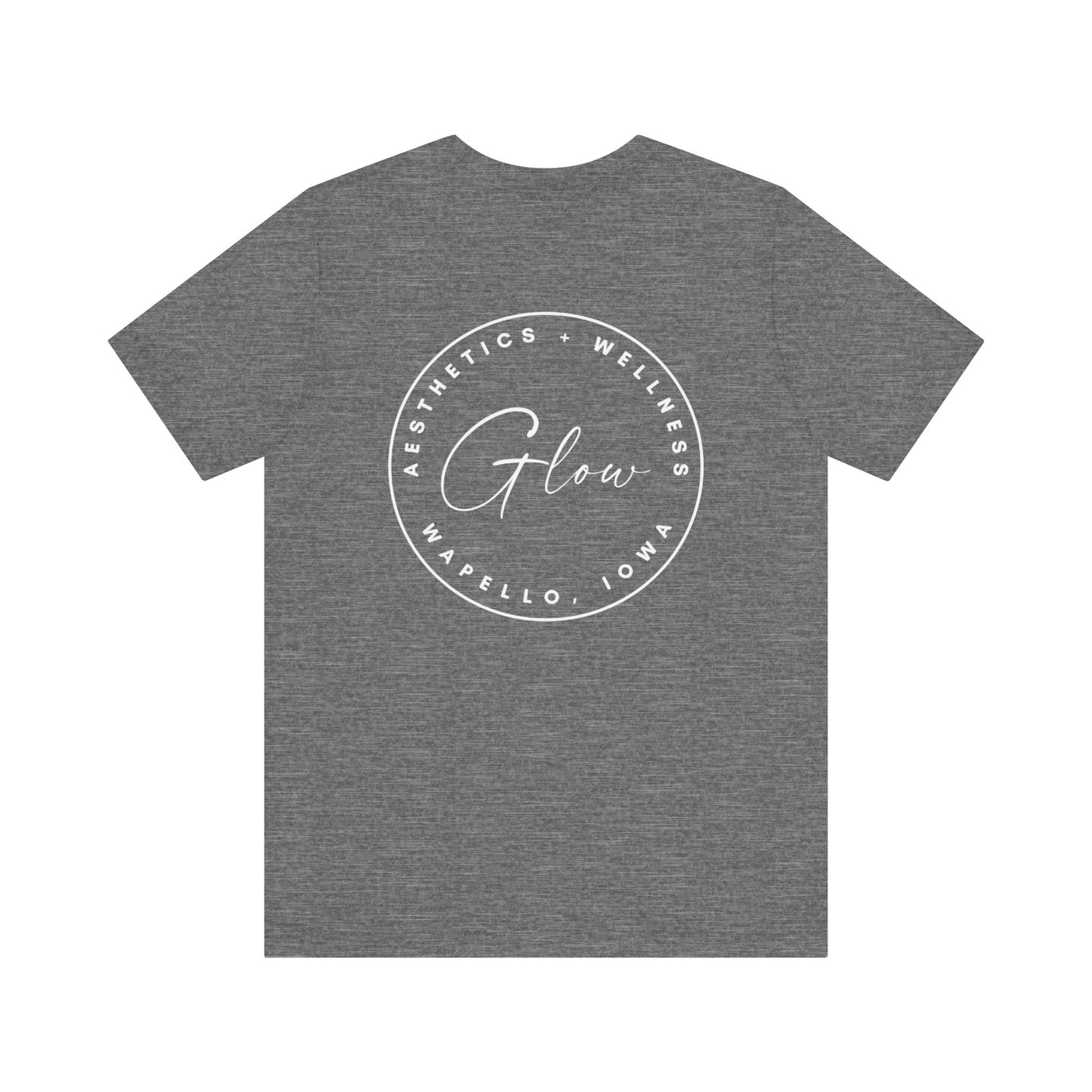 Glow Circle Logo FRONT/BACK | Bella Canvas