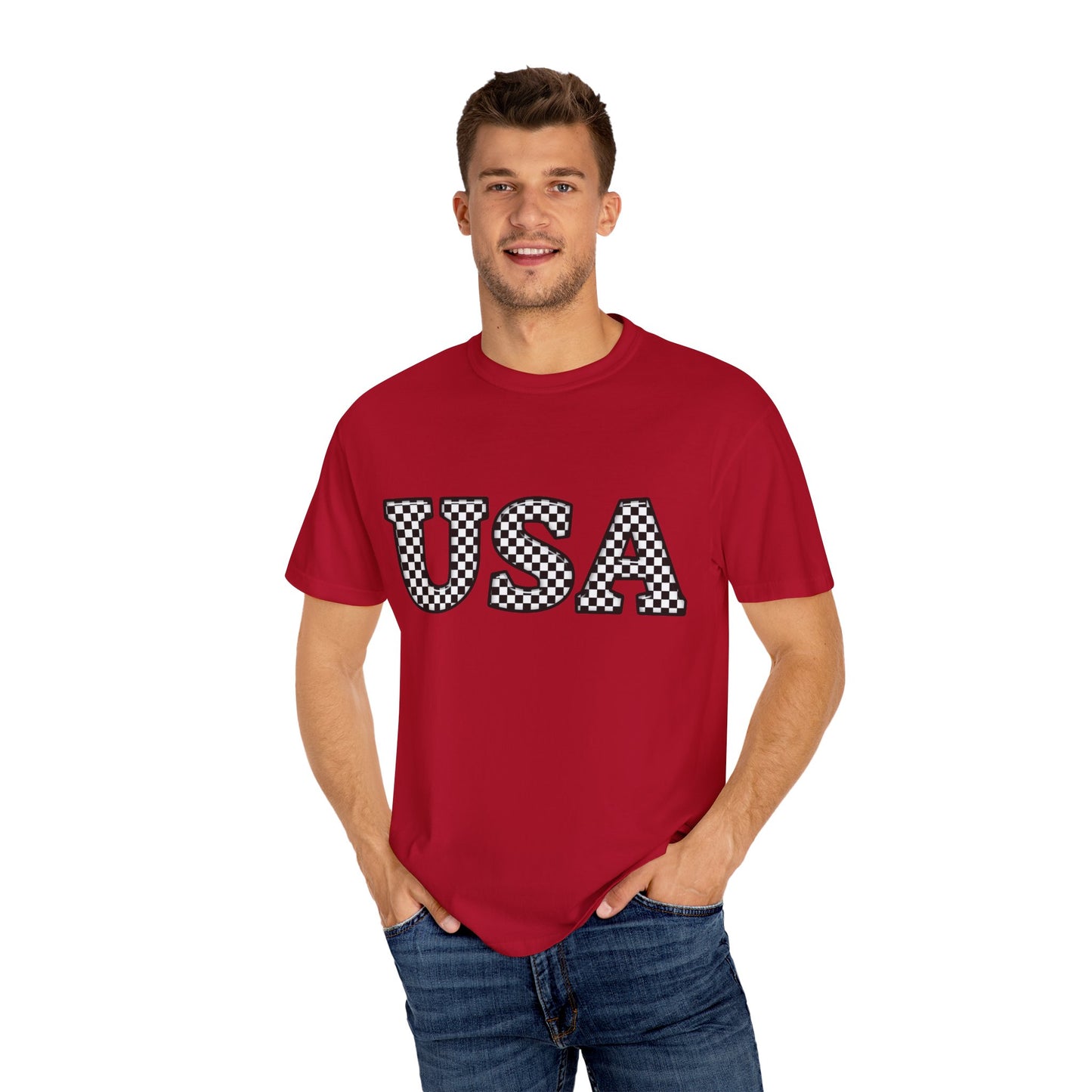 USA Unisex Garment-Dyed T-Shirt