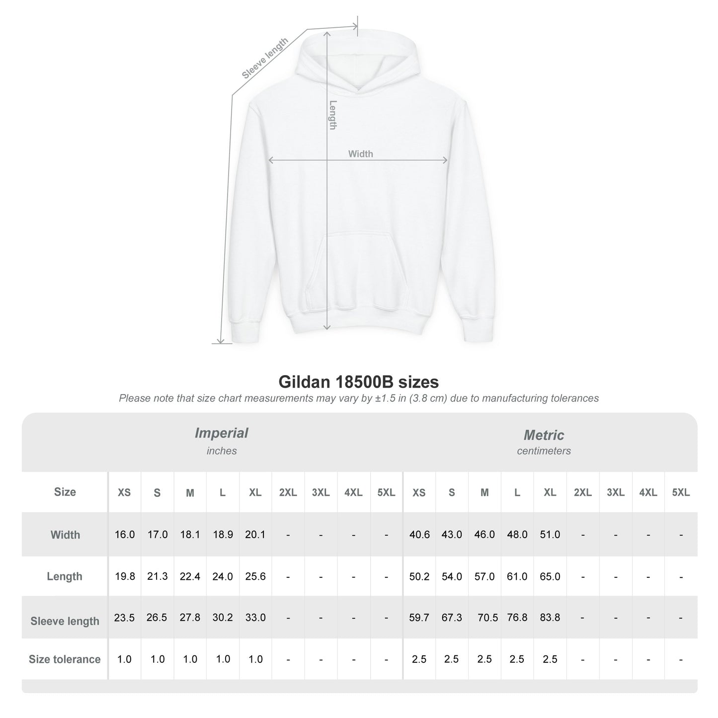Danville Bears | Retro Icons | Youth Hoodie | Gildan Heavy Cotton