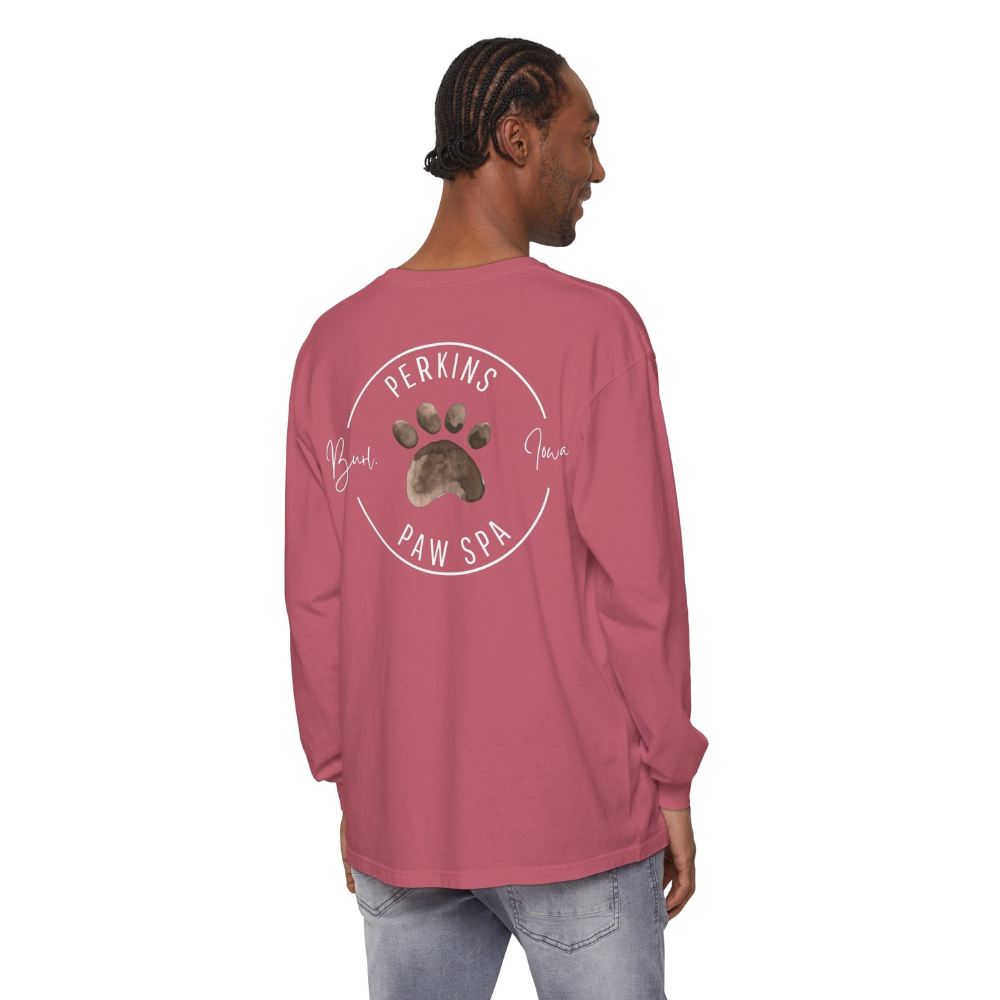 Perkins Paw Spa Long Sleeve Front/Back (2)