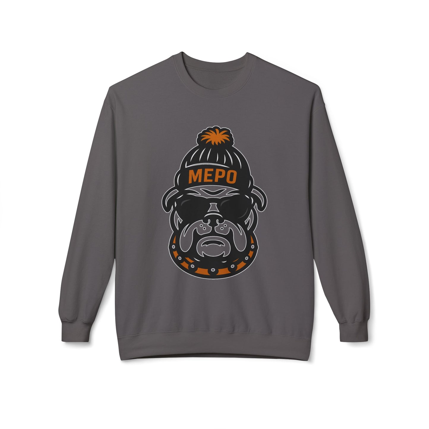 Bulldog Shades & Beanie Sweatshirt | Gildan Softstyle
