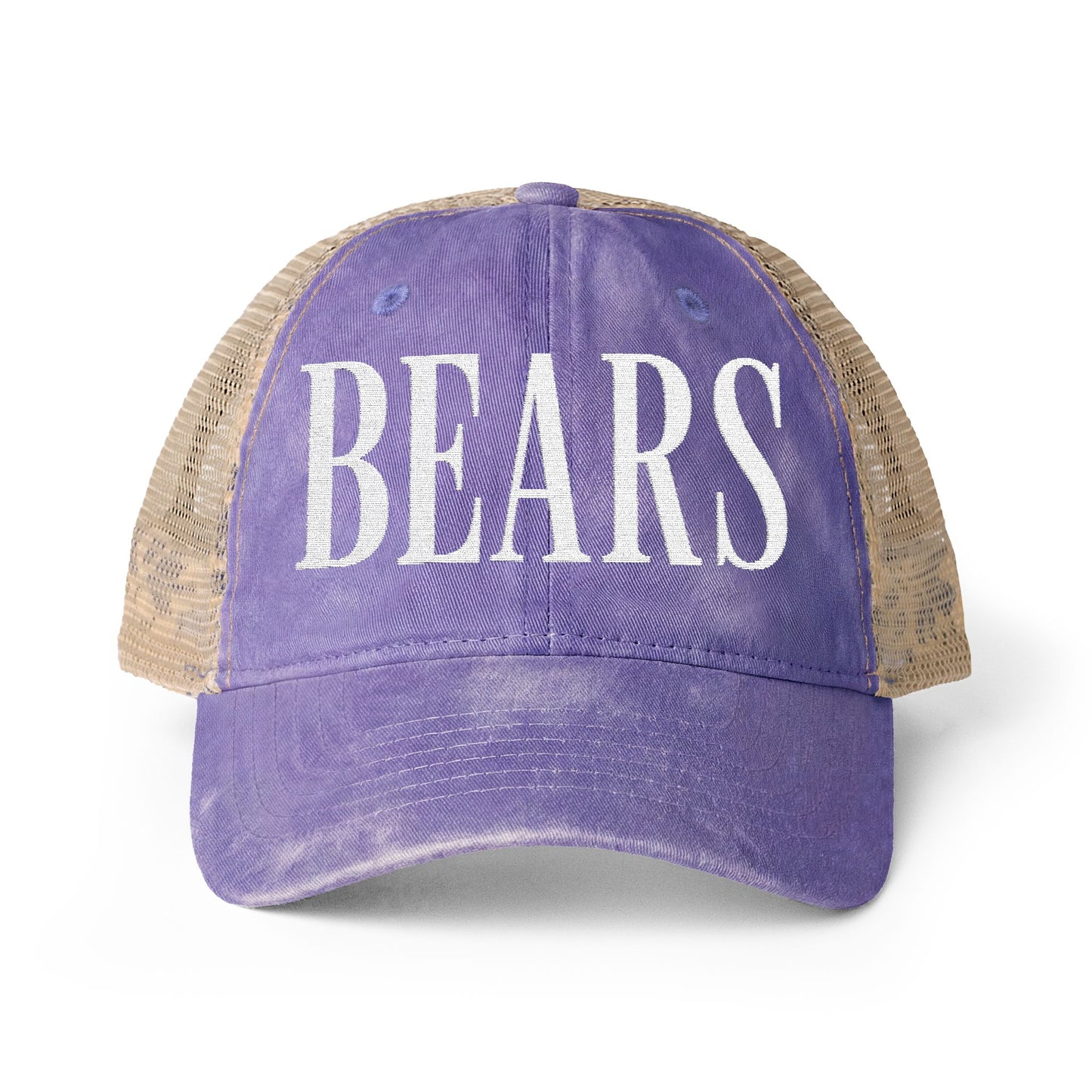 BEARS Washed Mesh-Back Cap