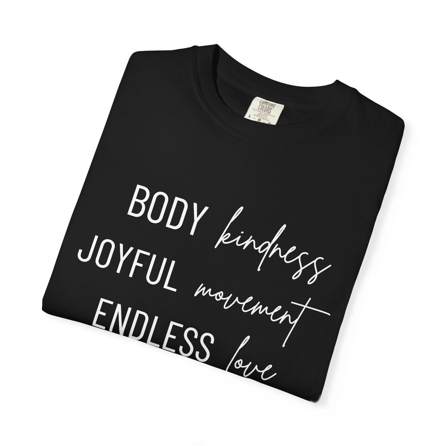 KML Kindness, Movement, Love T-shirt| Comfort Colors