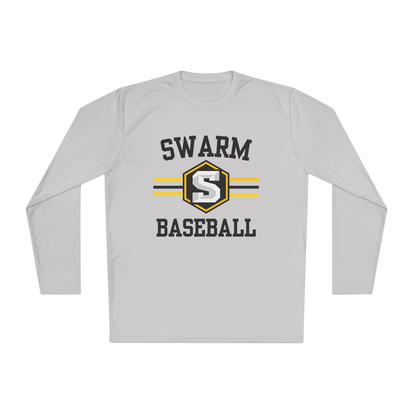 Swarm "stripe" ADULT Baseball Long Sleeve | Sportstek