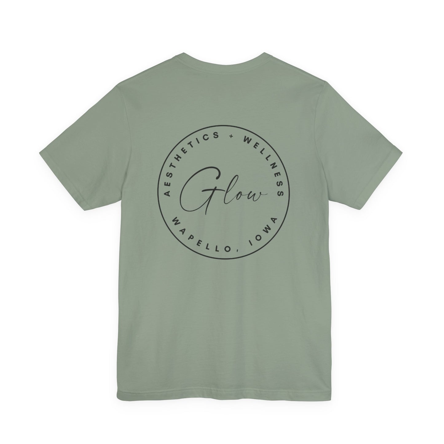 Glow Circle Logo FRONT/BACK | Bella Canvas