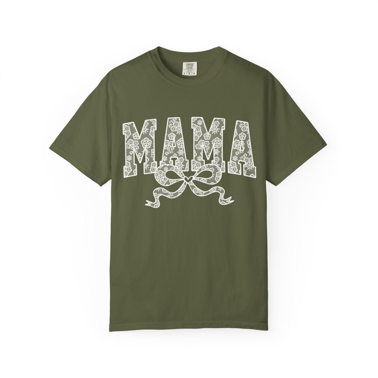 Mama Lace Garment-Dyed Unisex T-Shirt