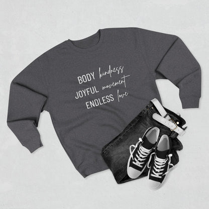 KML Kindness, Movement, Love Crewneck | Lane Seven