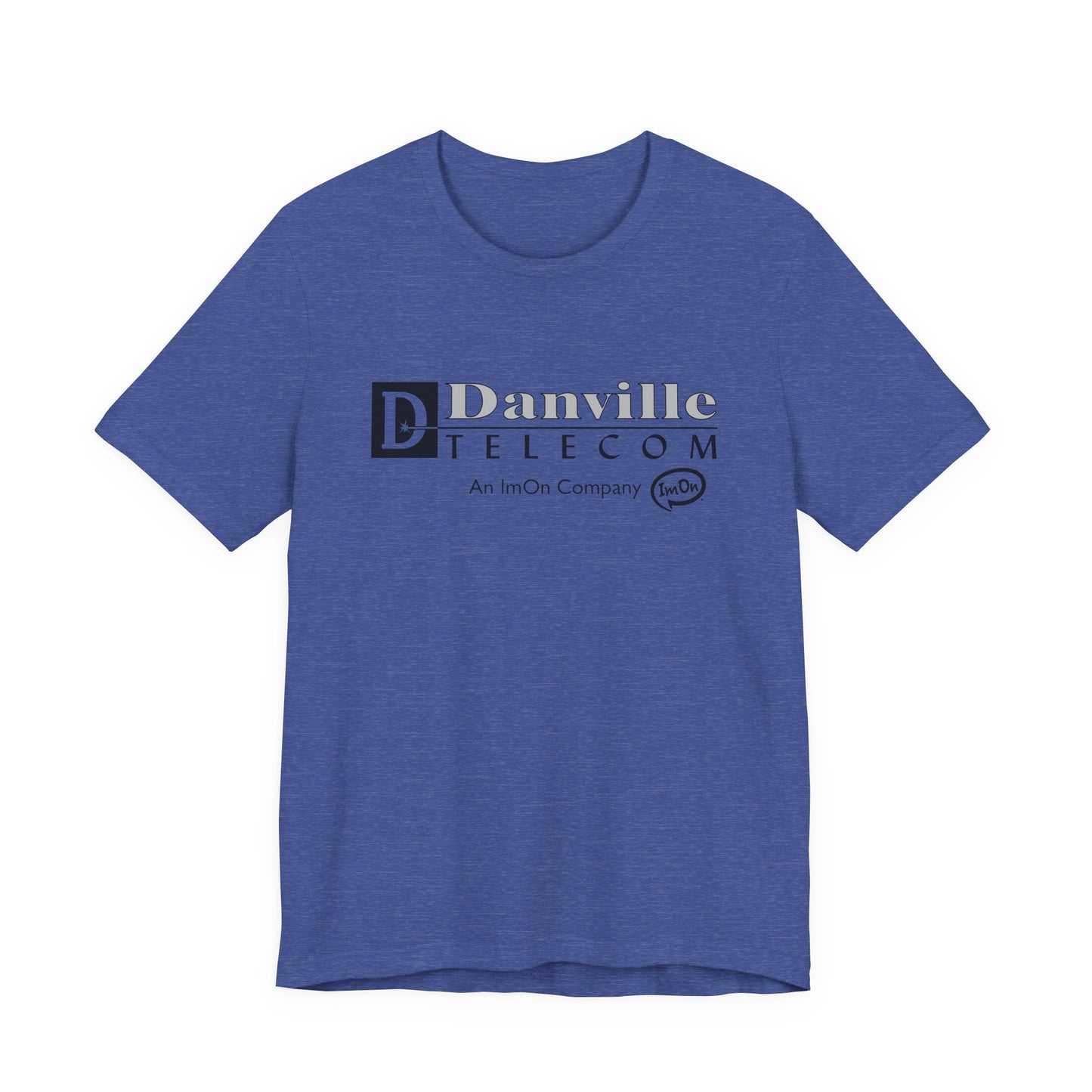 Danville Telecom ImOn Company | Black Logo | Bella Canvas
