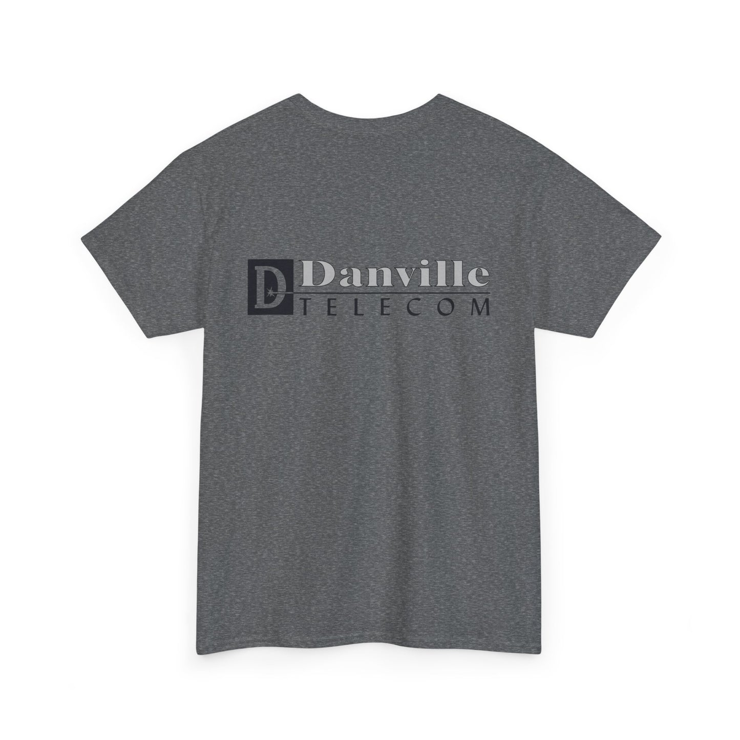 Danville Telecom Gildan Tee: Black Logo - OCT TOP SELLER