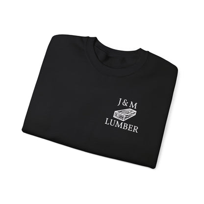 J&M Lumber Crewneck Sweatshirt - SEPT TOP SELLER