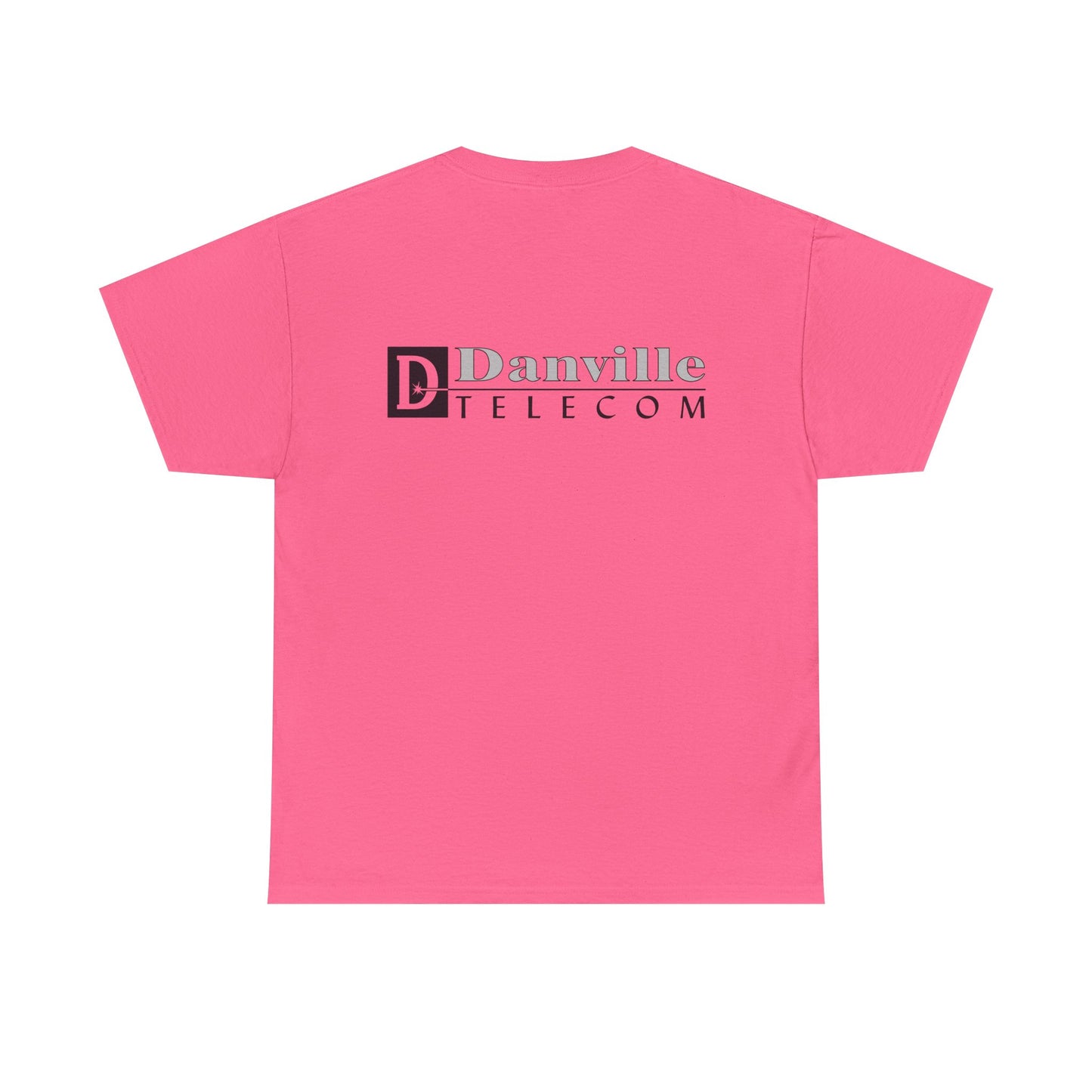Danville Telecom Gildan Tee: Black Logo - OCT TOP SELLER