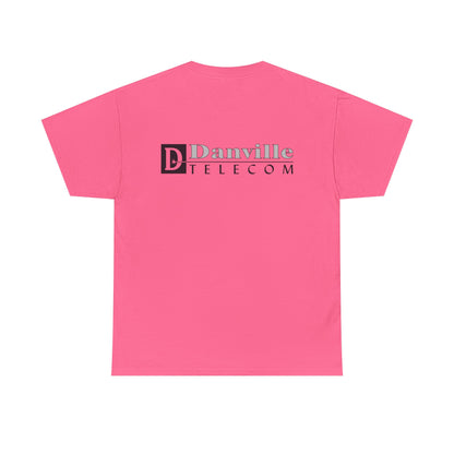 Danville Telecom Gildan Tee: Black Logo - OCT TOP SELLER