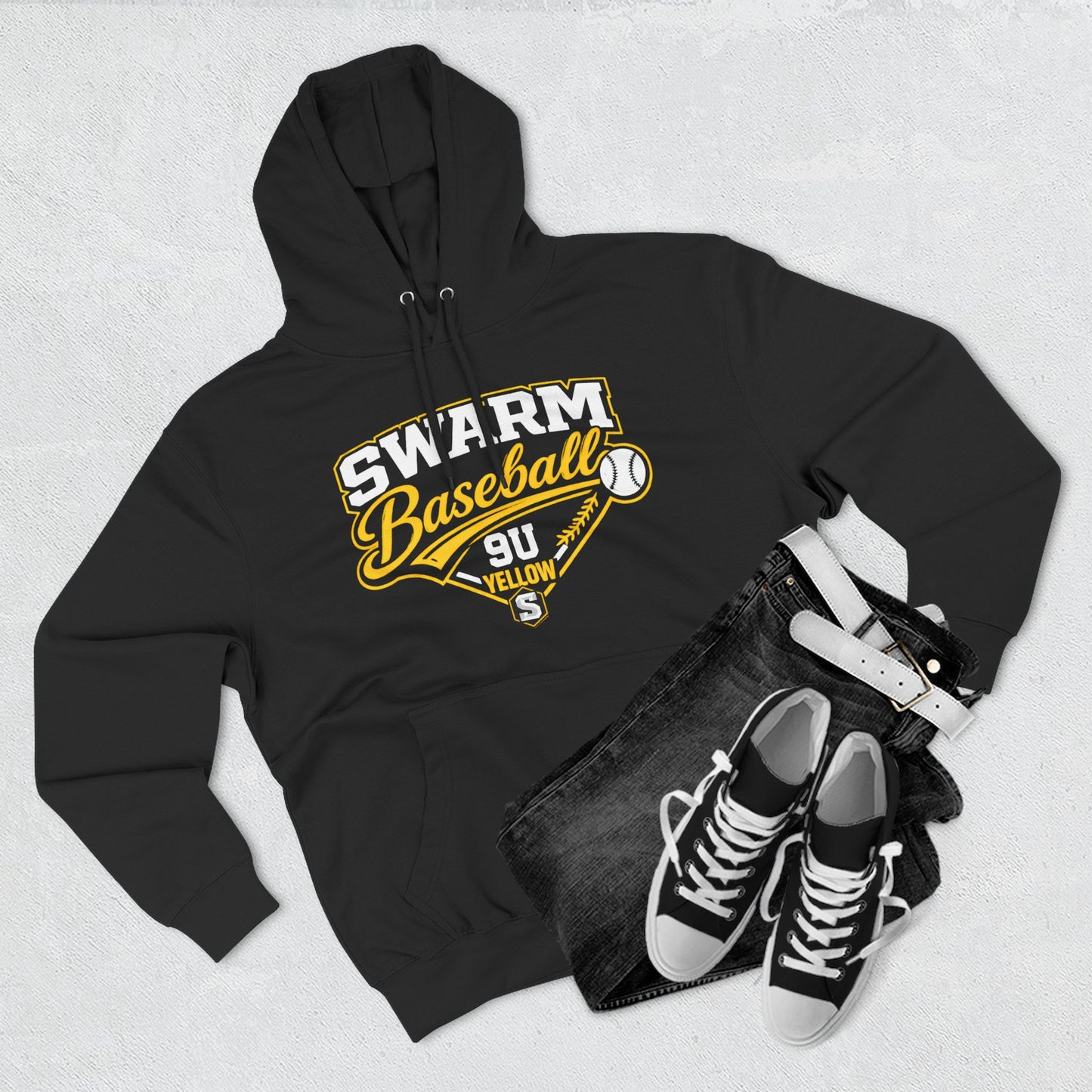 Swarm 9U "1" Baseball Hoodie | Lane Seven