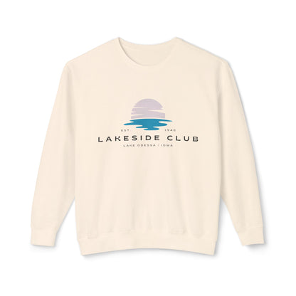 Lakeside Club Unisex Lightweight Crewneck Sweatshirt