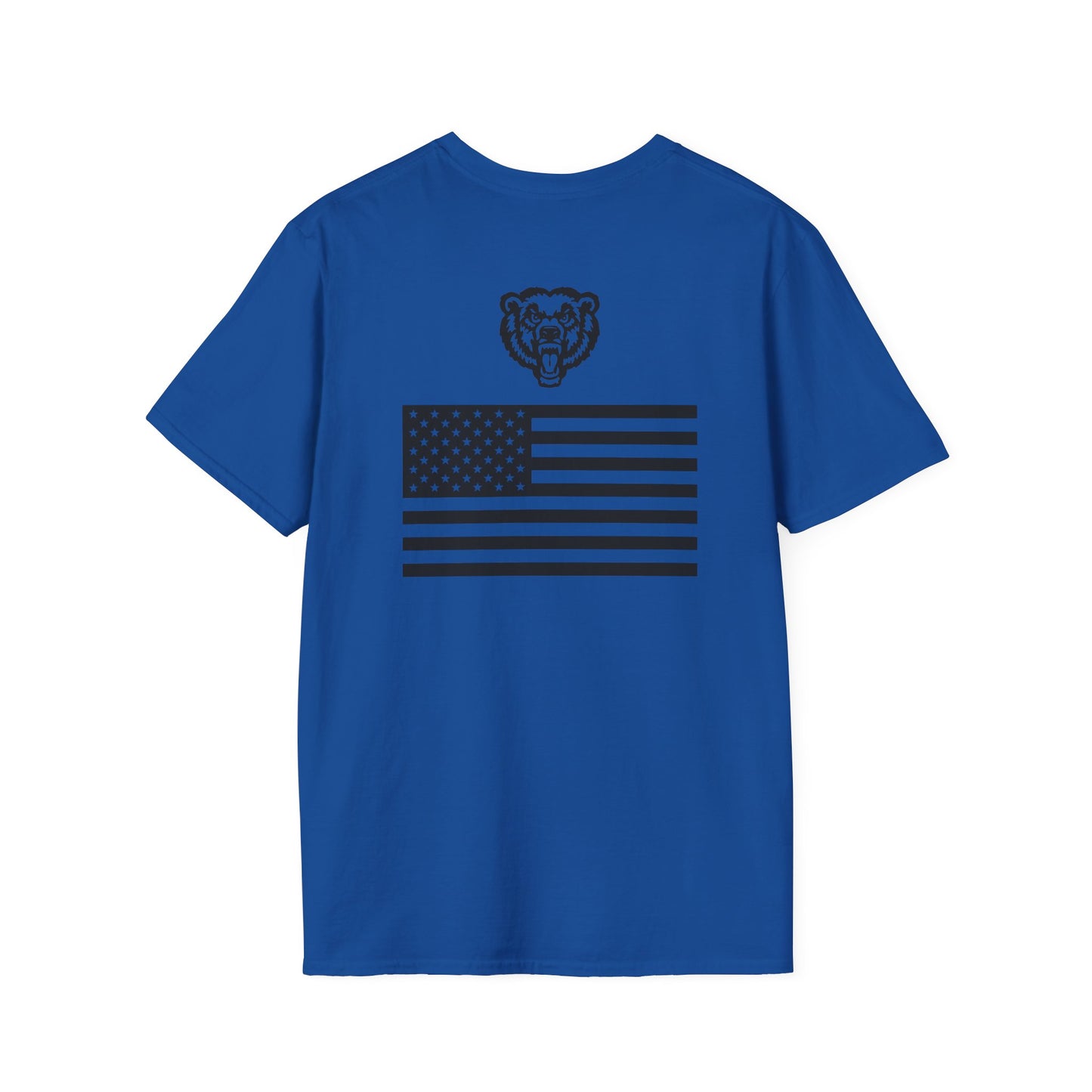 Danville Trap | Mascot & Flag Back| Gildan Softstyle