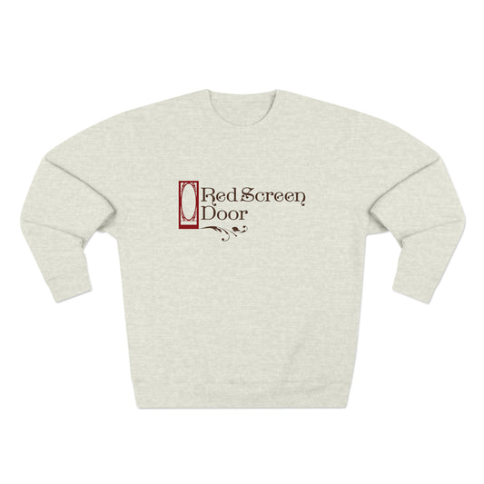 Red Screen Door Crewneck Sweatshirt