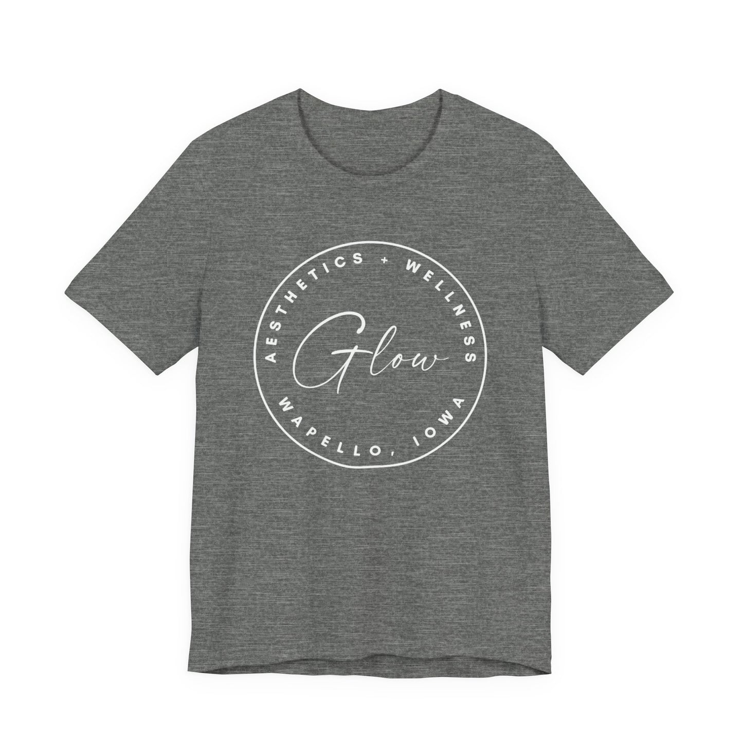 Glow Circle Logo FRONT | Bella Canvas