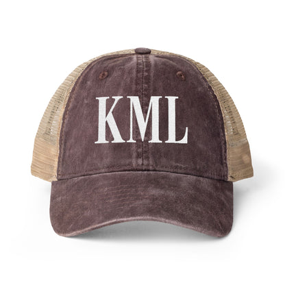 KML Washed Mesh-Back Cap