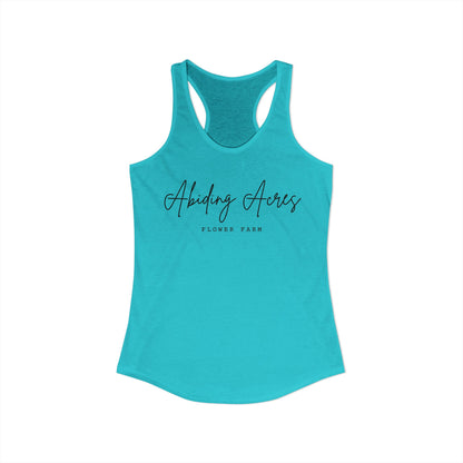Abiding Acres FF ADULT Racerback Tank | Next Level