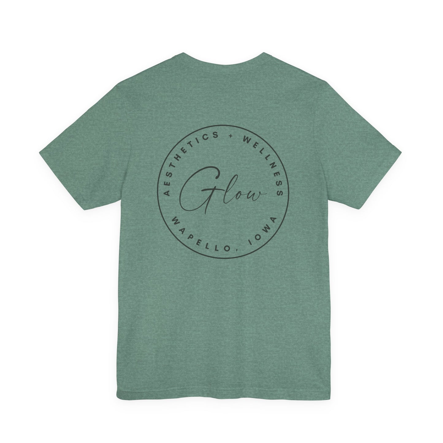 Glow Circle Logo FRONT/BACK | Bella Canvas