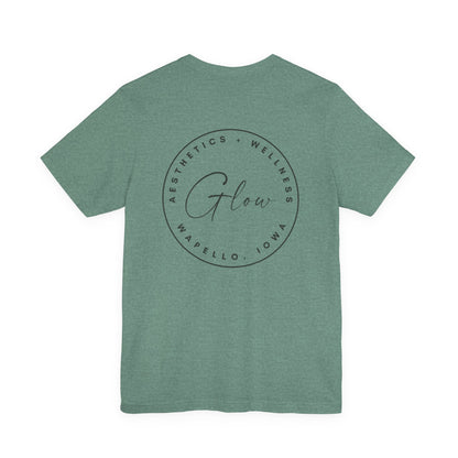 Glow Circle Logo FRONT/BACK | Bella Canvas