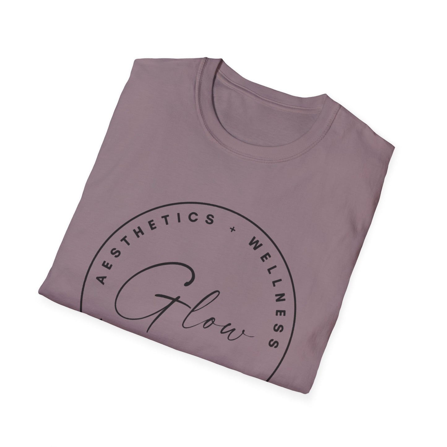 Glow Circle Logo FRONT T-Shirt | Gildan Soft-Style