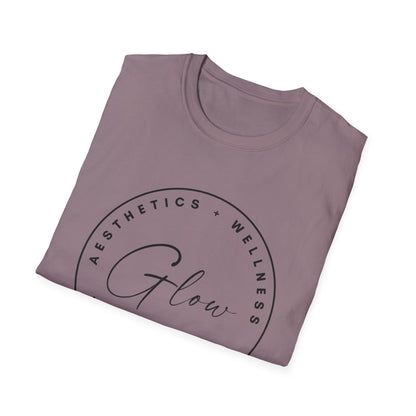 Glow Circle Logo FRONT T-Shirt | Gildan Soft-Style