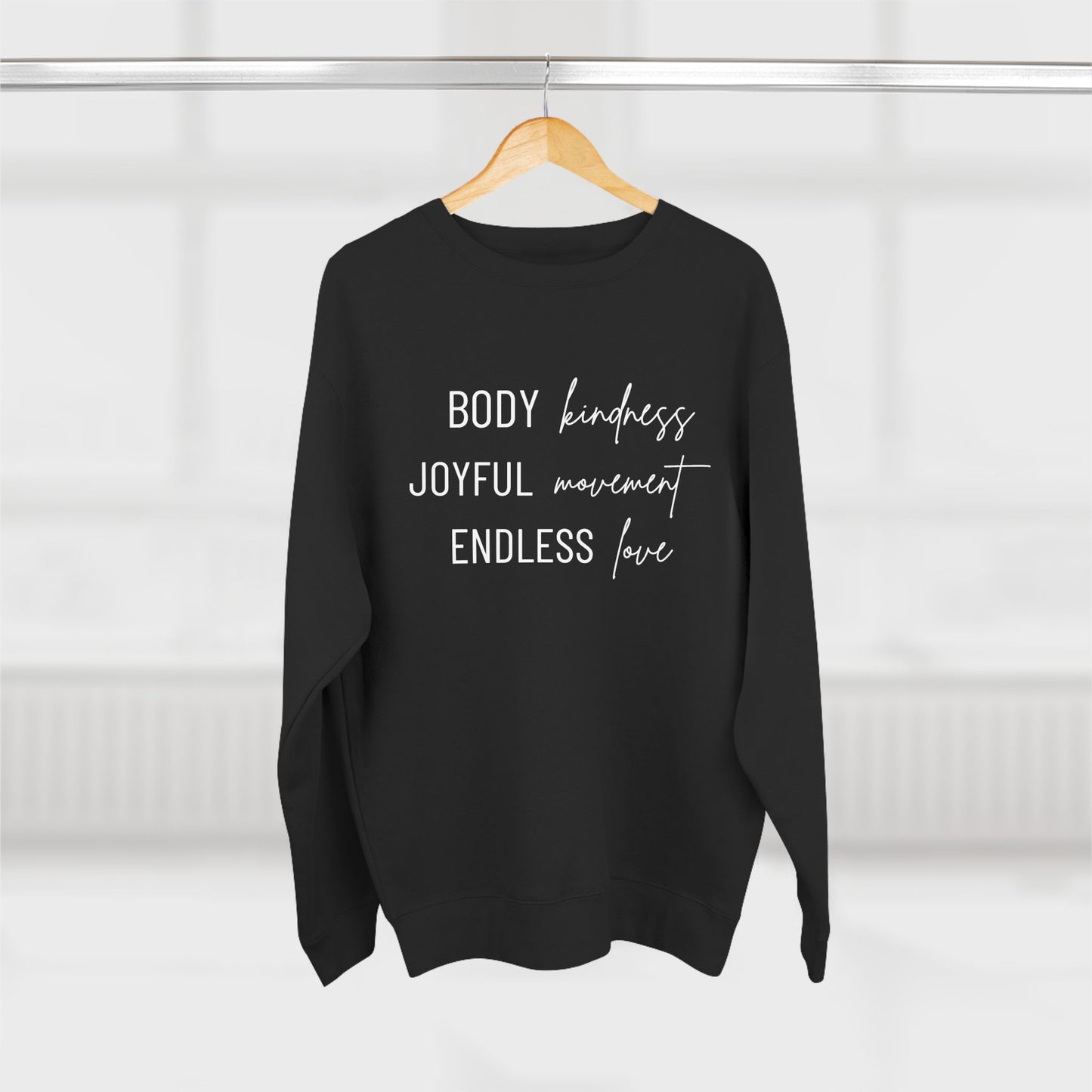 KML Kindness, Movement, Love Crewneck | Lane Seven