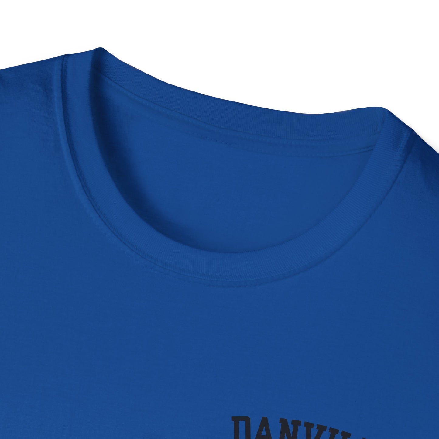 Danville Bears Stripe Pocket Logo T-Shirt | Gildan Softstyle