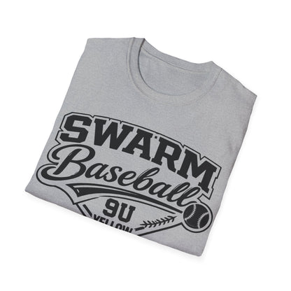 Swarm 9U "1" ADULT Baseball T-Shirt | Gildan Softstyle