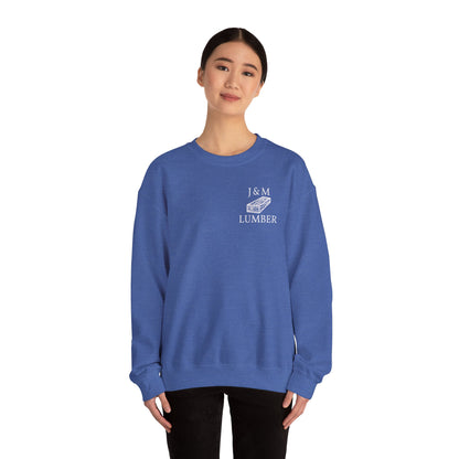 J&M Lumber Crewneck Sweatshirt - SEPT TOP SELLER