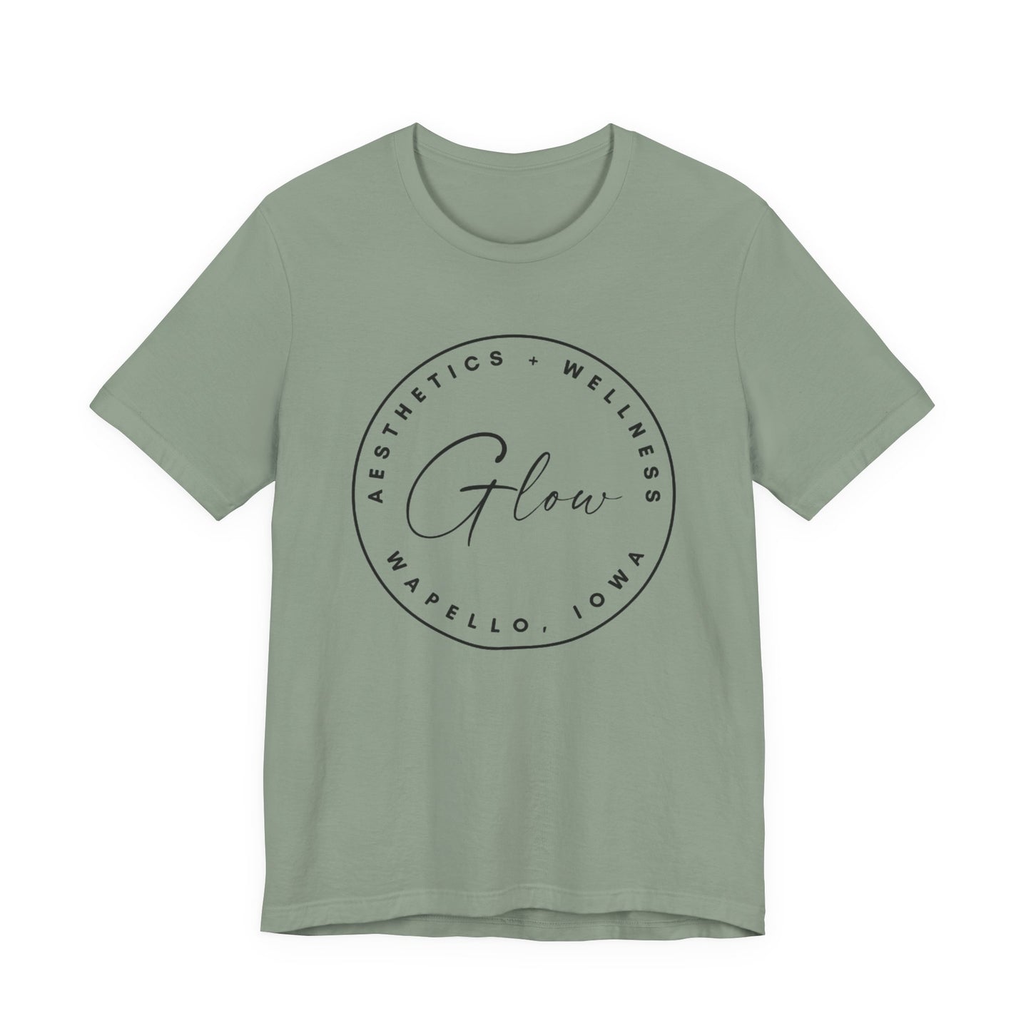Glow Circle Logo FRONT | Bella Canvas