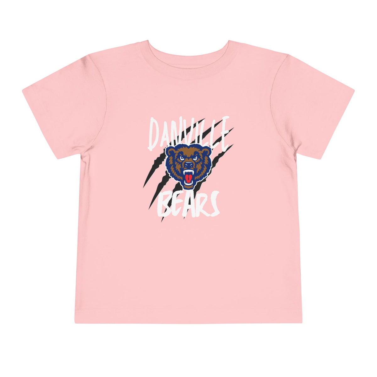 Danville Bears | Bear Claw | Toddler Tee | Bella Canvas