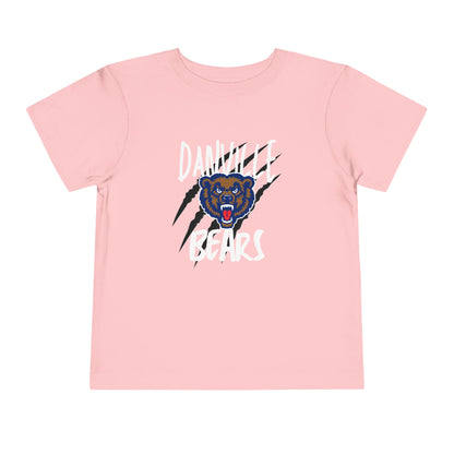 Danville Bears | Bear Claw | Toddler Tee | Bella Canvas