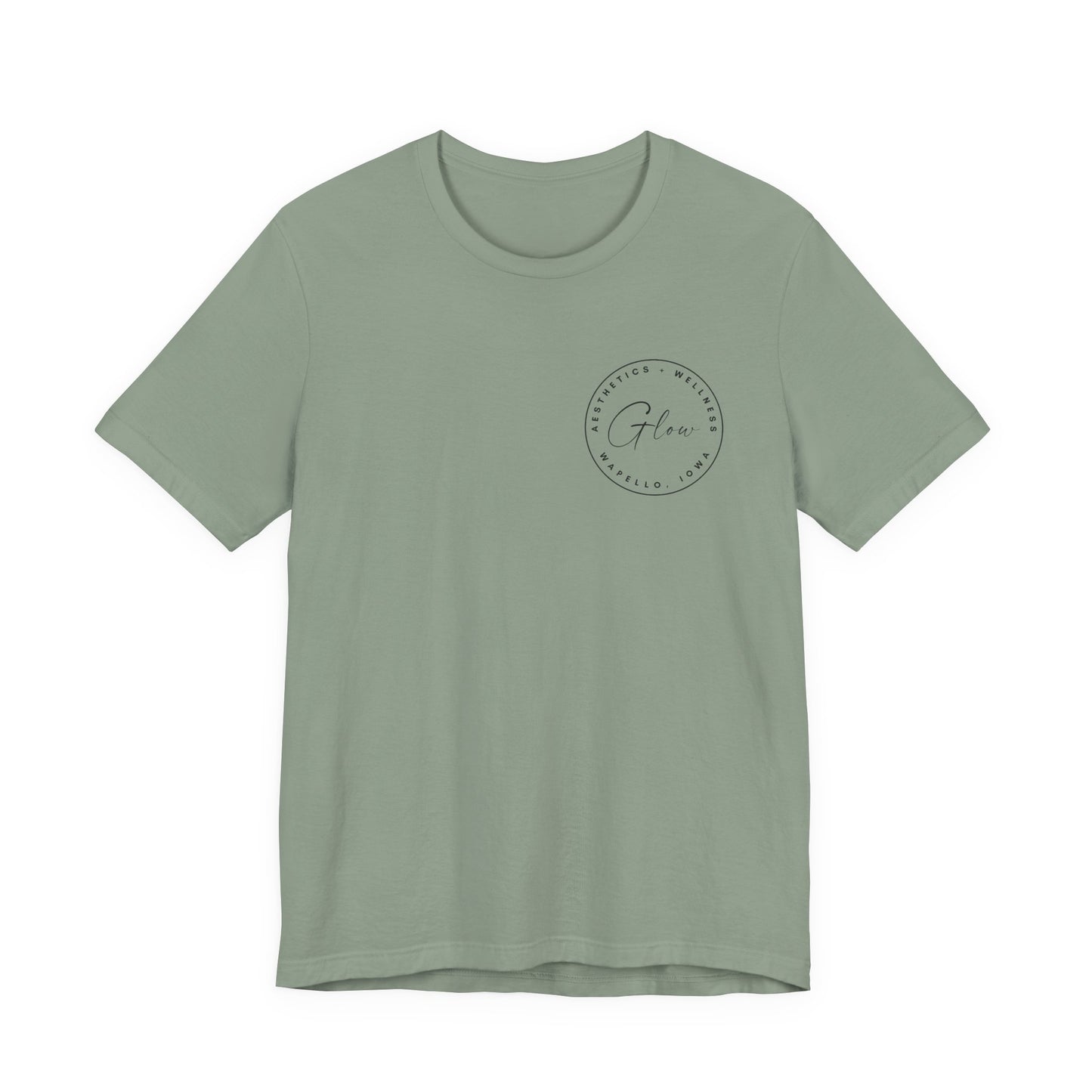 Glow Circle Logo FRONT/BACK | Bella Canvas