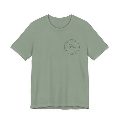 Glow Circle Logo FRONT/BACK | Bella Canvas