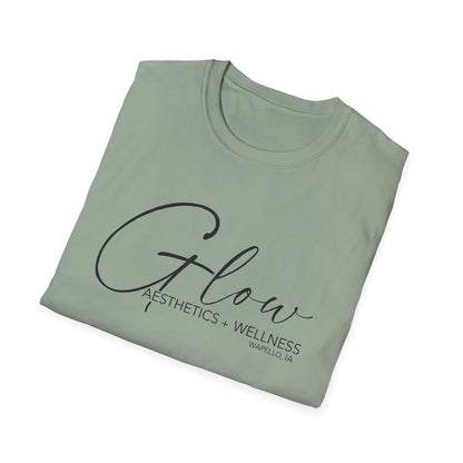 Glow Logo FRONT T-Shirt | Gildan Soft-Style