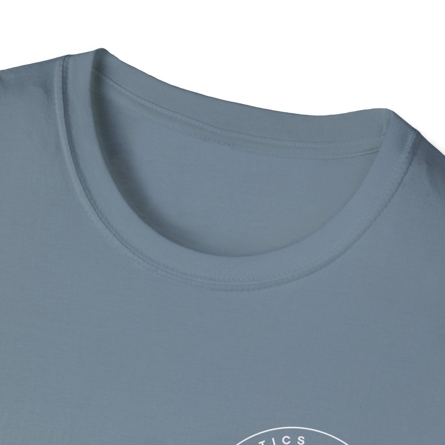 Glow Circle Logo FRONT/BACK T-Shirt | Gildan Soft-Style