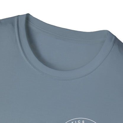 Glow Circle Logo FRONT/BACK T-Shirt | Gildan Soft-Style