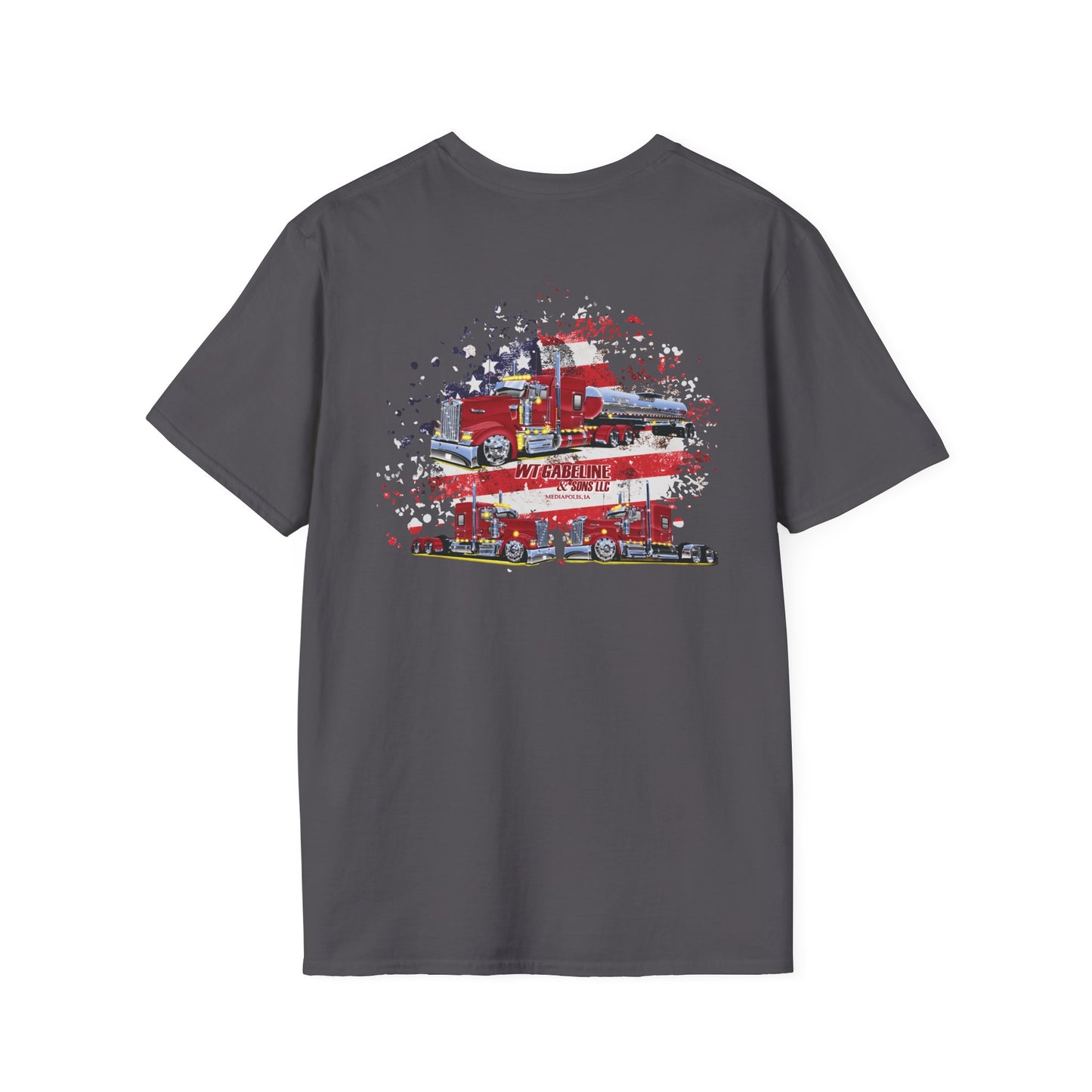 WT Gabeline Trucking Tee  #185, 189, 195 | Gildan Softstyle