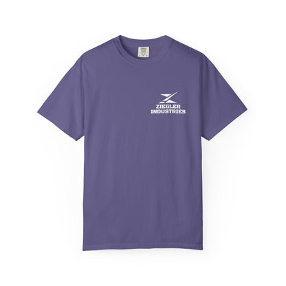 Ziegler Industries White Logo T-Shirt | Comfort Colors