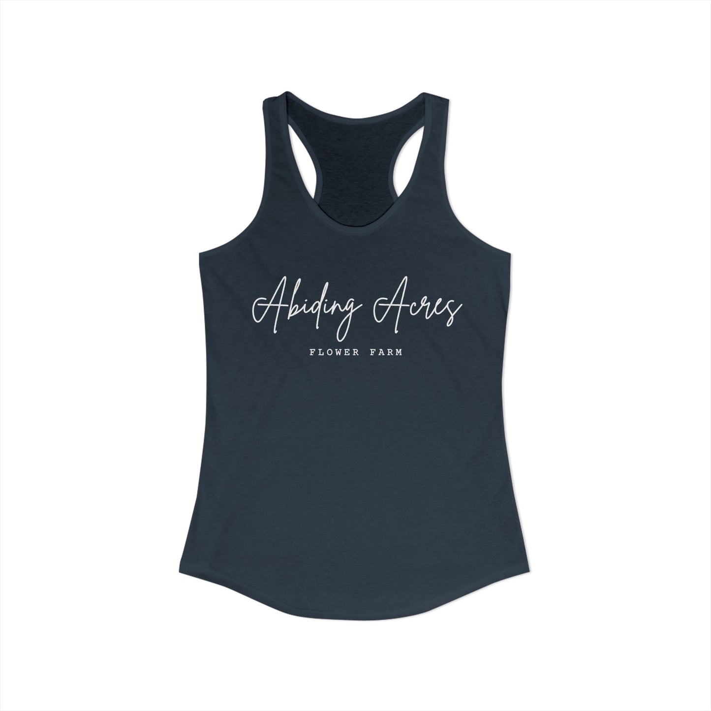Abiding Acres FF ADULT Racerback Tank | Next Level