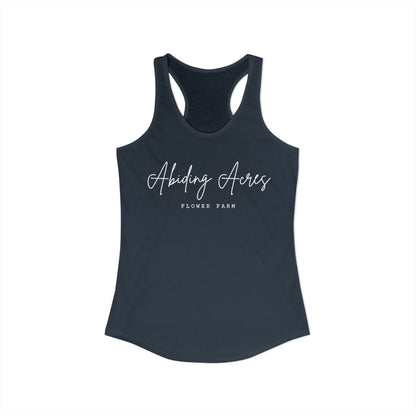 Abiding Acres FF ADULT Racerback Tank | Next Level