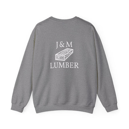 J&M Lumber Crewneck Sweatshirt - SEPT TOP SELLER