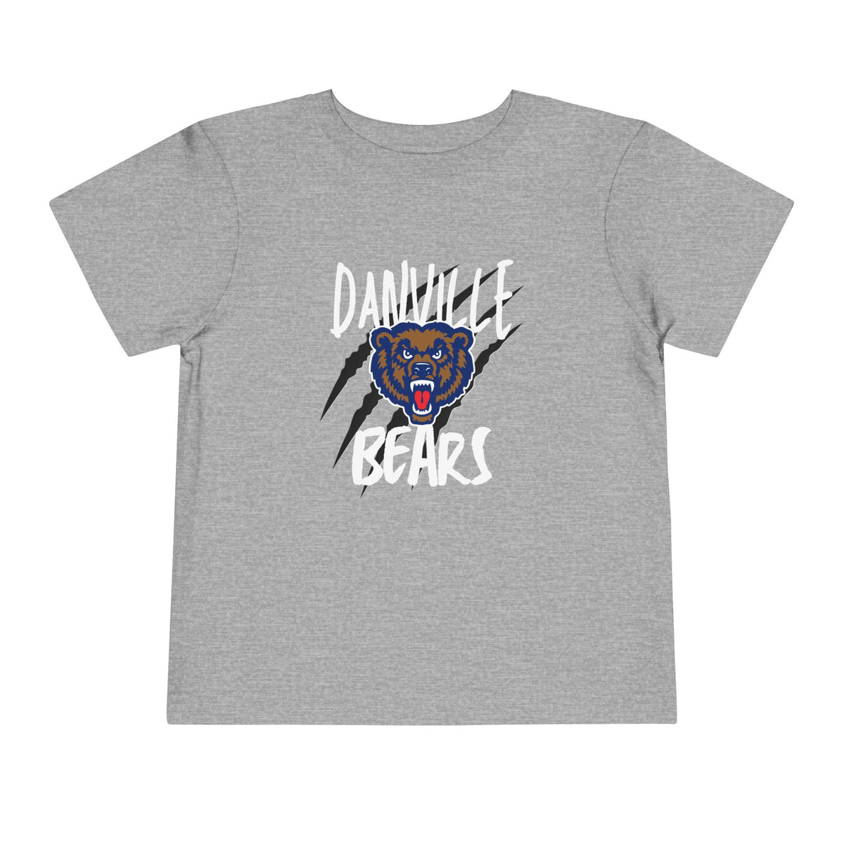 Danville Bears | Bear Claw | Toddler Tee | Bella Canvas