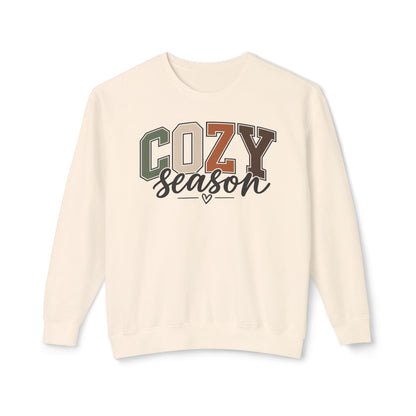 Cozy Season | Adult Crewneck | Comfort Colors Lightweight